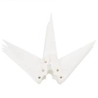 Kerstlamp met LED inklapbaar 100 cm wit - thumbnail