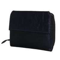 Czanne Zip Around Portemonnee met Overslag Donkerblauw - thumbnail