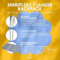 Mimmti NanaBeebi Luiertas lichtgrijs - thumbnail