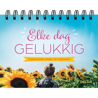 Elke dag gelukkig - Tafelstaander (Paperback)
