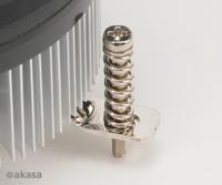 Akasa AK-CCE-7105EP CPU-koellichaam met ventilator Intel LGA 775, Intel LGA 1150, Intel LGA 1151, Intel LGA 1155, Intel LGA 1156 - thumbnail