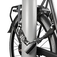 Axa Kettingslot absolute 8-110 auto-click zwart - thumbnail