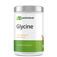 Glycine poeder - 100% puur aminozuur - Voor slaap, spieren & huid - 500 gram PerfectBody - thumbnail
