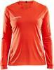 Craft 1906885 Squad Solid Jersey LS W - Cocktail - S - thumbnail