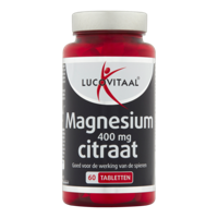 Lucovitaal Magnesium Citraat 400mg Tabletten - thumbnail