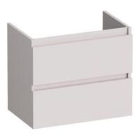 Brauer Joy - Onderkast Ondiep - 60 cm - met 2 Softclose Lades Greeploos en 1 Sifon Uitsparing - Mat Zand - thumbnail