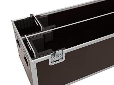 Roadinger Flightcase 2x LCD ZL65 voor 2 LCD schermen tot 65" - thumbnail