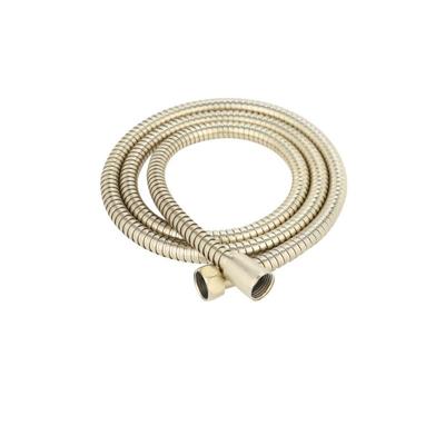 Doucheslang Sanilux 150 cm Geborsteld Goud Doucheslang Sanilux 150 cm Geborsteld Goud