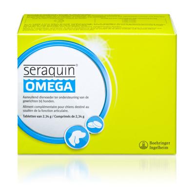 Seraquin Omega supplement voor de hond 60 tabletten