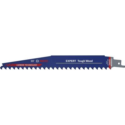 Bosch Accessories 2608900404 Expert Tough Wood S 1142 KHM reciprozaagblad, 3 stuks Zaagbladlengte 225 mm 3 stuk(s) Bosch Accessories 2608900404 Expert Tough Wood S 1142 KHM reciprozaagblad, 3 stuks Zaagbladlengte 225 mm 3 stuk(s)
