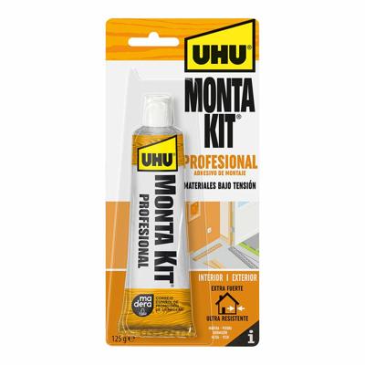 Verzegelaar/kleefstof UHU 6310658 Montakit Professioneel Wit 125 g