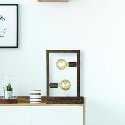 Searchlight Landelijke tafellampOblong - EU24101-2RU