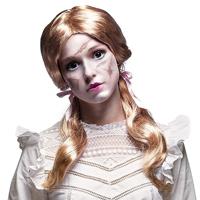 Pruik Schoolgirl blond - thumbnail