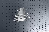 Bott Moersleutelhouder | H180xB70/145xD40mm | 8 opnamen verticaal v. perforatieplaten | voor Geperforeerde platen | 1 stuk - 14017002 - 14017002 - thumbnail