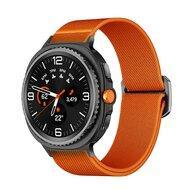 Nylon Loop bandje - Oranje - Samsung Galaxy Watch 8 - 40mm / 44mm