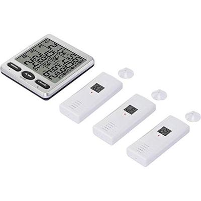 Renkforce TF0073 Draadloze thermo- en hygrometer Zilver Renkforce TF0073 Draadloze thermo- en hygrometer Zilver