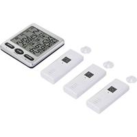 Renkforce TF0073 Draadloze thermo- en hygrometer Zilver - thumbnail
