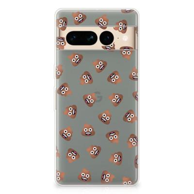 TPU bumper voor Google Pixel 7 Pro Poep Emojis TPU bumper voor Google Pixel 7 Pro Poep Emojis