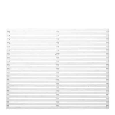 Witte Houten Tuinscherm Tokyo 180 x 140 CM Witte Houten Tuinscherm Tokyo 180 x 140 CM