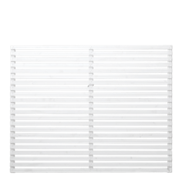 Witte Houten Tuinscherm Tokyo 180 x 140 CM - thumbnail