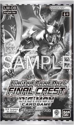 Digimon TCG LM-08 Final Crest Limited Booster Pack