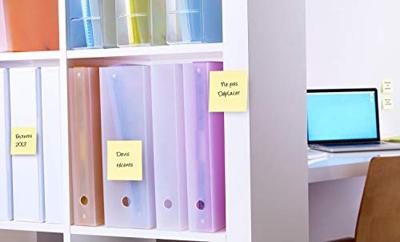 Post-it Super Sticky notes, 90 vel, ft 47,6 x 47,6 mm, geel, pak van 21 + 3 GRATIS