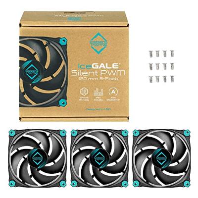 Iceberg Thermal IceGALE Silent PWM PC-ventilator Zwart
