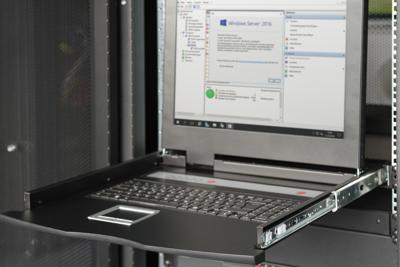 Digitus DS-72211-1GE KVM-console VGA 1366 x 768 Pixel