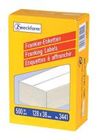 Frankeeretiket avery 3441 128x38mm 500st - thumbnail