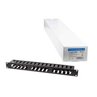 LogiLink ORCC01B 19 inch Kabelgeleiding voor patchkast 1 HE Zwart - thumbnail