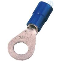 Intercable 180885 Ringkabelschoen Dwarsdoorsnede (max.): 2.50 mm² Deels geïsoleerd Blauw 1 stuk(s) - thumbnail
