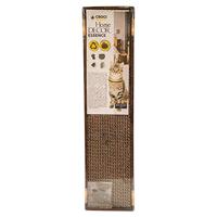 Croci krabplank homedecor wenge houtprint donkerbruin - thumbnail