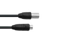 PSSO DMX Cable IP65 3-pin 5m bk - thumbnail