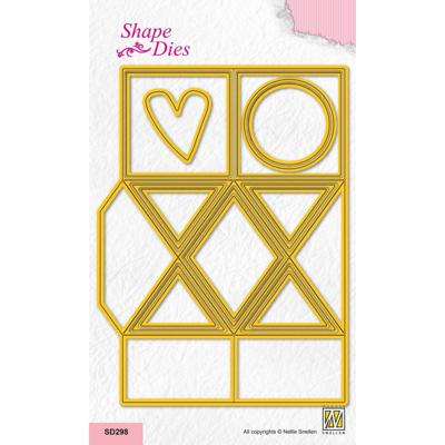 Nellie's Choice • wrapping dies driehoek doosje 16st.