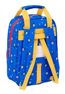 Schoolrugzak Mickey Mouse Clubhouse Good day Blauw 20 x 28 x 8 cm