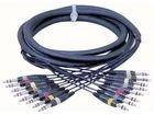 DAP FL66 Multikabel 8x Stereo jack naar 8x Stereo jack 3m