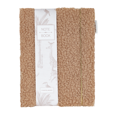 Pimpelmees Notitieboek Mono Teddy Warm Nude