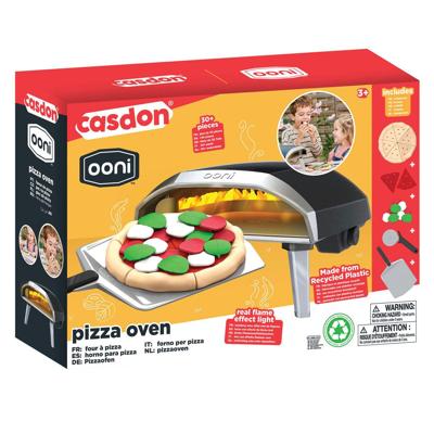 Casdon ooni speelgoed pizza oven speelset