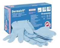 Honeywell Wegwerphandschoen | maat 7 blauw | nitril | EN 374, EN 455 PSA-categorie III | 100 stuks - 074007081C 074007081C - thumbnail