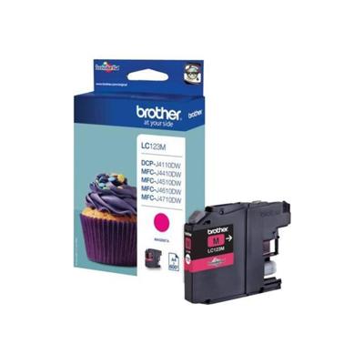 Originele inktcartridge Brother LC-123MBP Magenta