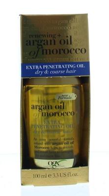 OGX Argan oil Morocco extra penetrating oil dry hair 100 Milliliter OGX Argan oil Morocco extra penetrating oil dry hair 100 Milliliter
