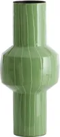 Light & Living vaas metaal senuma 18x42cm mint groen - thumbnail