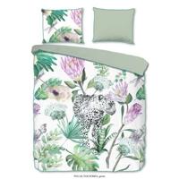 Descanso Katoen (biologisch) dekbedovertrek 2 persoons - thumbnail