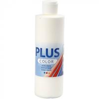 Plus Color acrylverf, off-white, 250 ml/ 1 fles - thumbnail