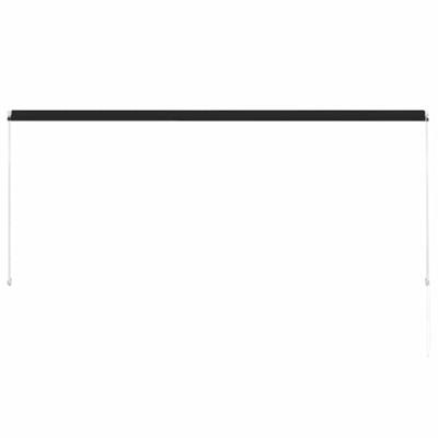 Luifel uittrekbaar 300x150 cm antraciet