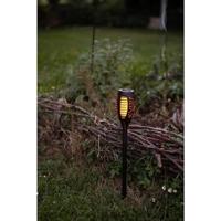 Solar Torch in hars 12 facter Ambrée LED's Ø 7,3 cm H47cm - Galix - thumbnail