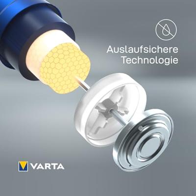 Batterijen Varta longlife power 1,5 V AAA LR03 (12 Stuks) - thumbnail