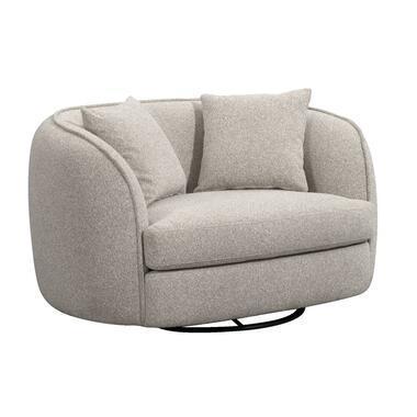 Draaibare Loveseat Enzio - stof Sirena - greige