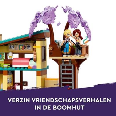 LEGO 42620 Friends Olly en Paisley's familiehuis, poppenspeelgoed met figuren en accessoires