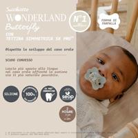 Symmetrische fopspeen XPro 0/6M Wonderland SUAVINEX beige - thumbnail